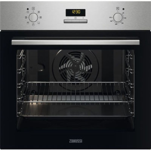 ΦΟΥΡΝ.ΕΝΤΟΙΧ.ΑΠ ZANUSSI ZOHEF2X INOX 71Lt (ΟΘΟΝΗ / POP / ΥΔΡΟΛΥΣΗ)